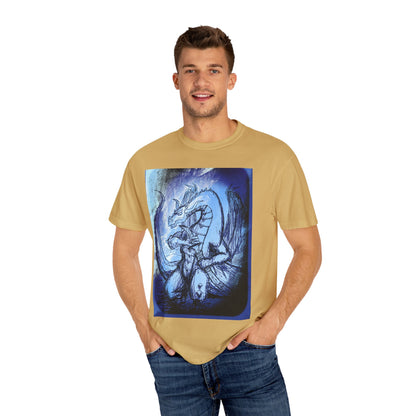 Dragon Artwork Unisex T-Shirt - Vibrant, Unique Design for Fantasy Lovers