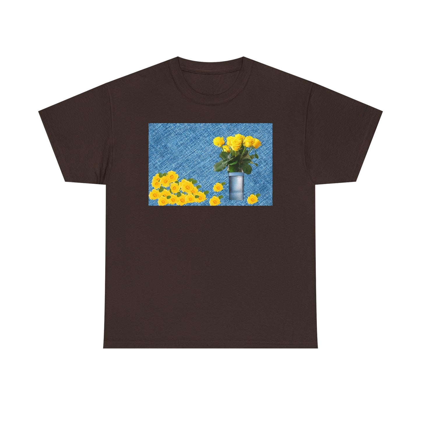 Floral Bouquet Unisex Heavy Cotton Tee