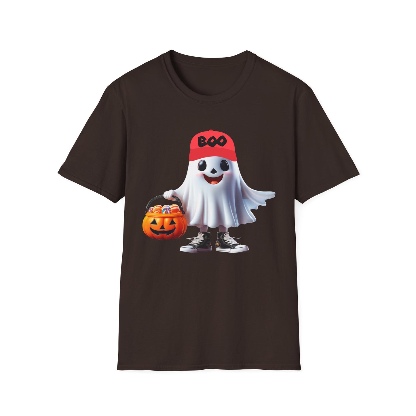 Fun Halloween Ghost T-Shirt, Boo Ghost Tee, Unisex Halloween Shirt, Cute Ghost Costume Top, Spooky Season Apparel