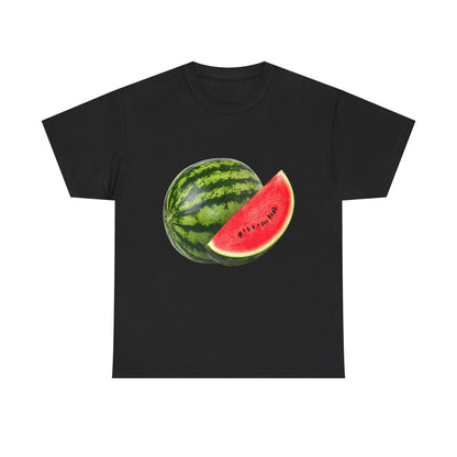 Summer Vibes Watermelon Tee, Fun Summer Shirt, Unisex Graphic T-Shirt, Cute Gift for Fruit Lovers, Casual Everyday Top