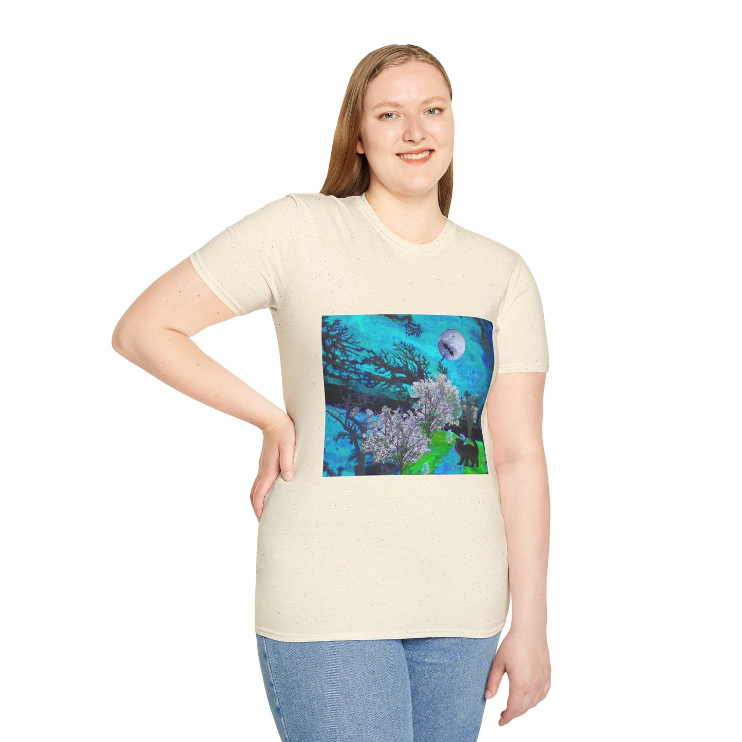 Scary Outdoor Path Halloween T-Shirt