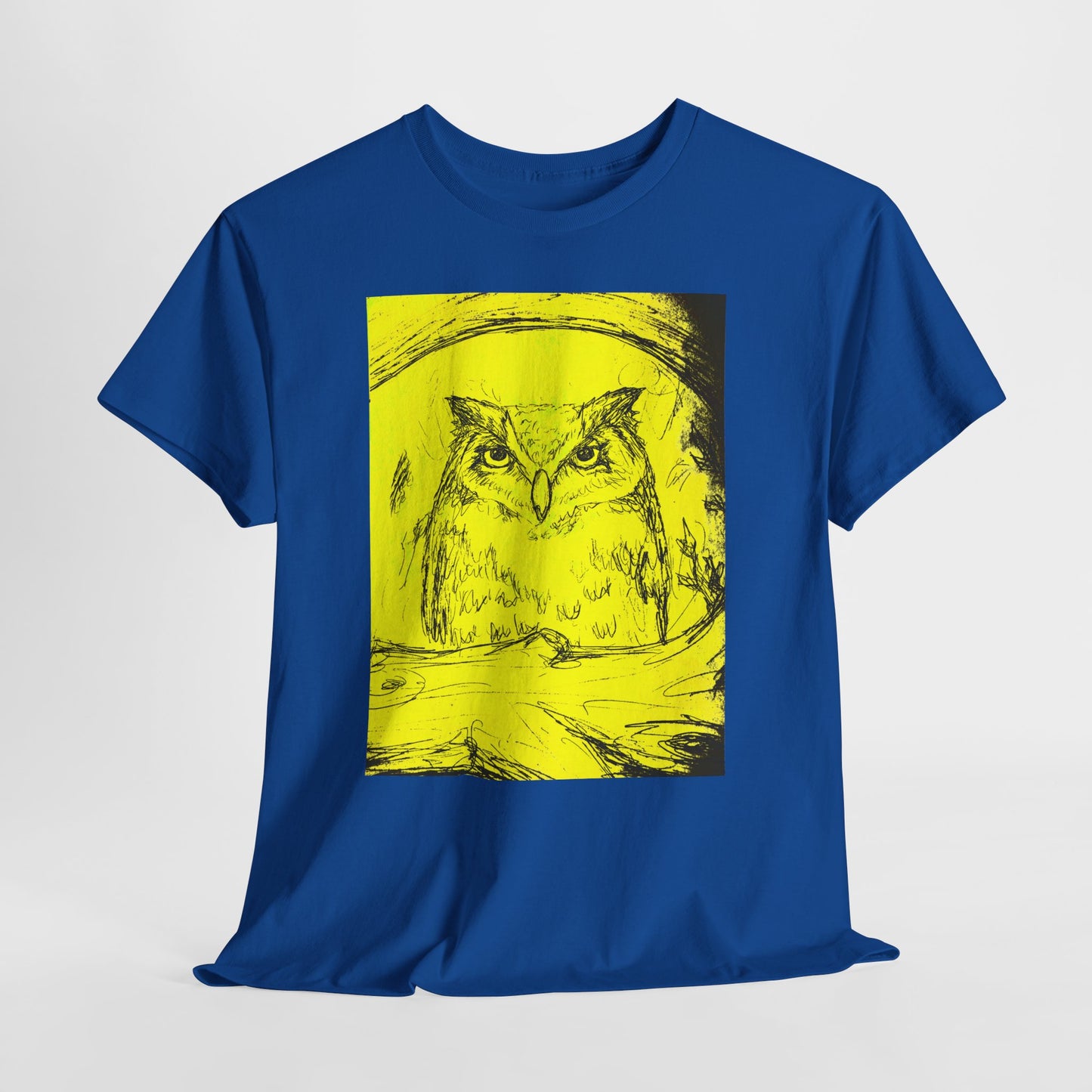 Fantasy Owl unisex  Heavy Cotton Tee