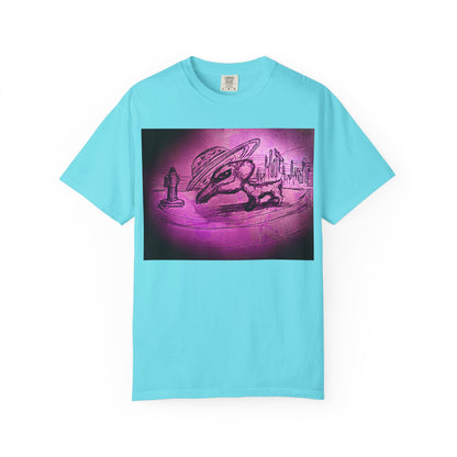 Alien Adventure Unisex T-Shirt - Garment-Dyed Graphic Tee