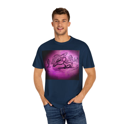 Alien Adventure Unisex T-Shirt - Garment-Dyed Graphic Tee