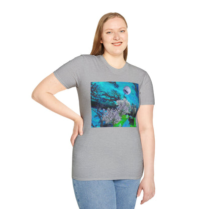 Scary Outdoor Path Halloween T-Shirt