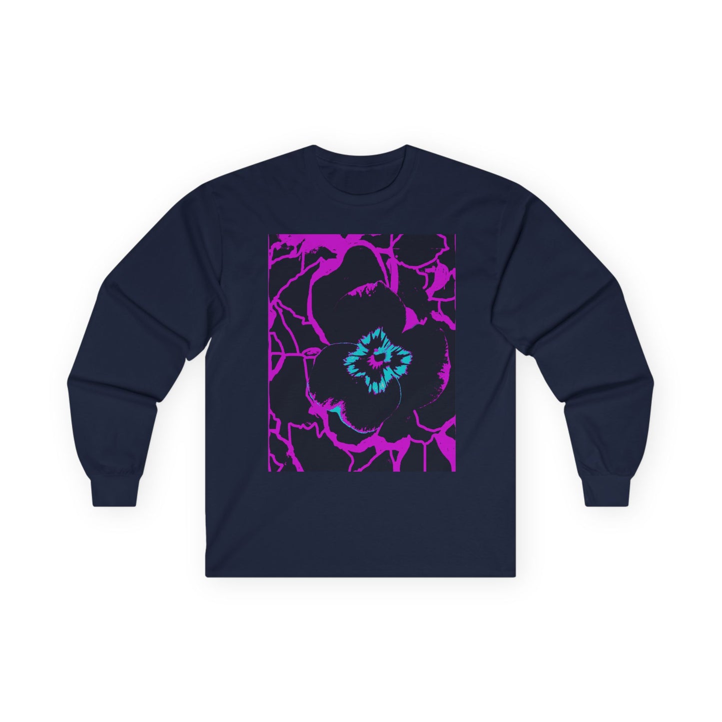 Vibrant Floral Long Sleeve Tee, Unisex Cotton Shirt, Trendy Spring Apparel, Gift for Flower Lovers, Casual Fashion Top, Art-Inspired [...]