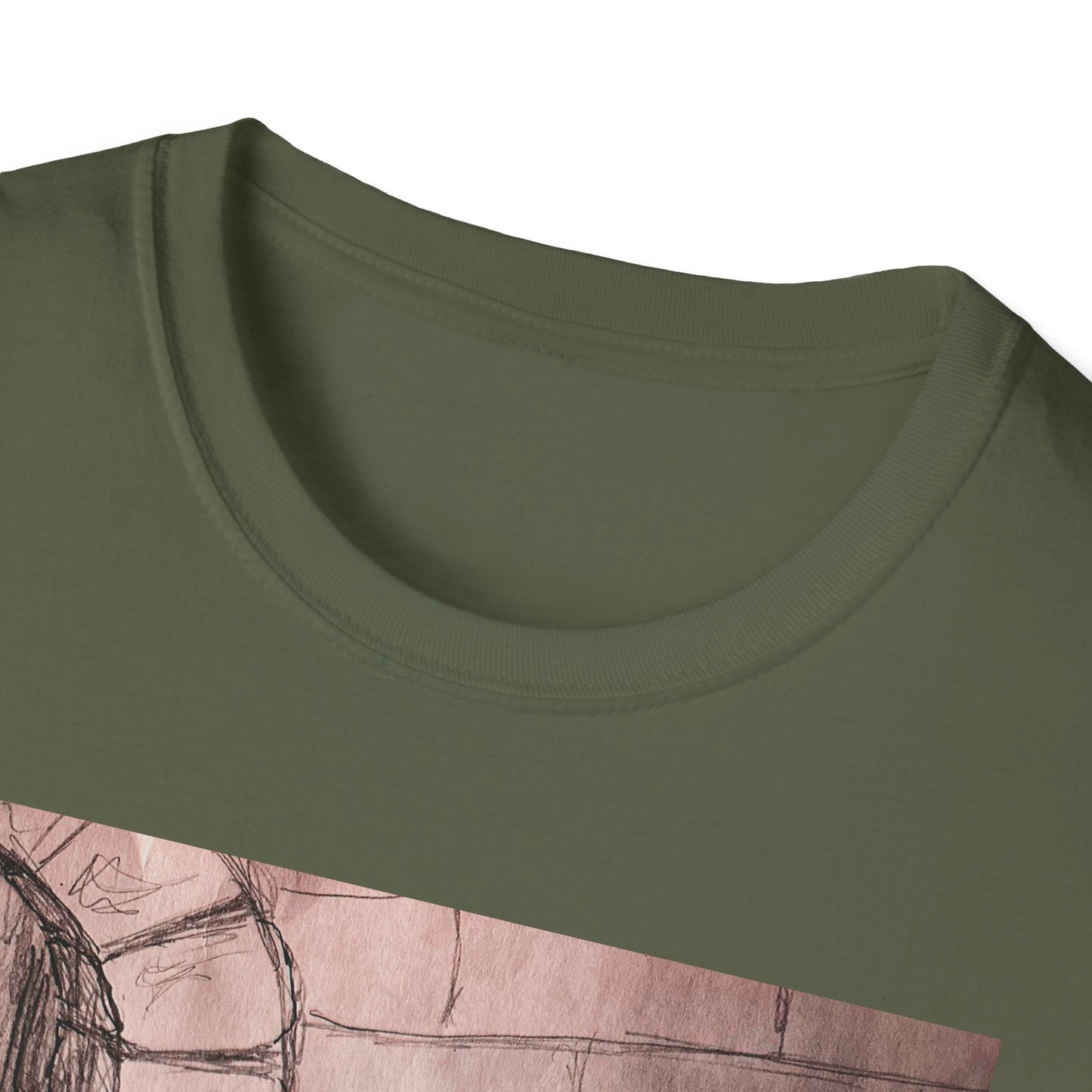 Fantasy Elf Warrior Unisex Softstyle T-Shirt