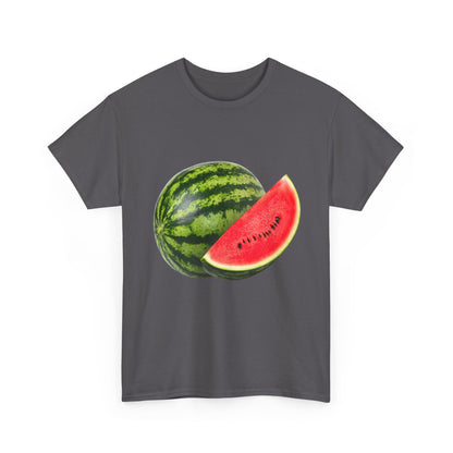 Summer Vibes Watermelon Tee, Fun Summer Shirt, Unisex Graphic T-Shirt, Cute Gift for Fruit Lovers, Casual Everyday Top