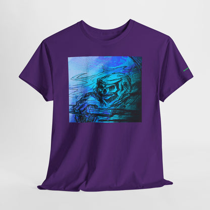 Misty Grim Reeper Art Unisex Heavy Cotton Tee - Unique Graphic T-Shirt for Bold Style