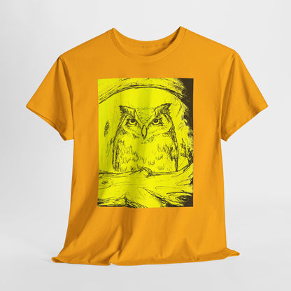 Fantasy Owl unisex  Heavy Cotton Tee