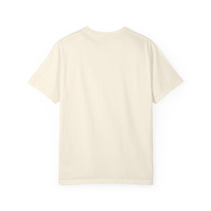 Vintage Full Carousel Horse Design Garment-Dyed T-shirt