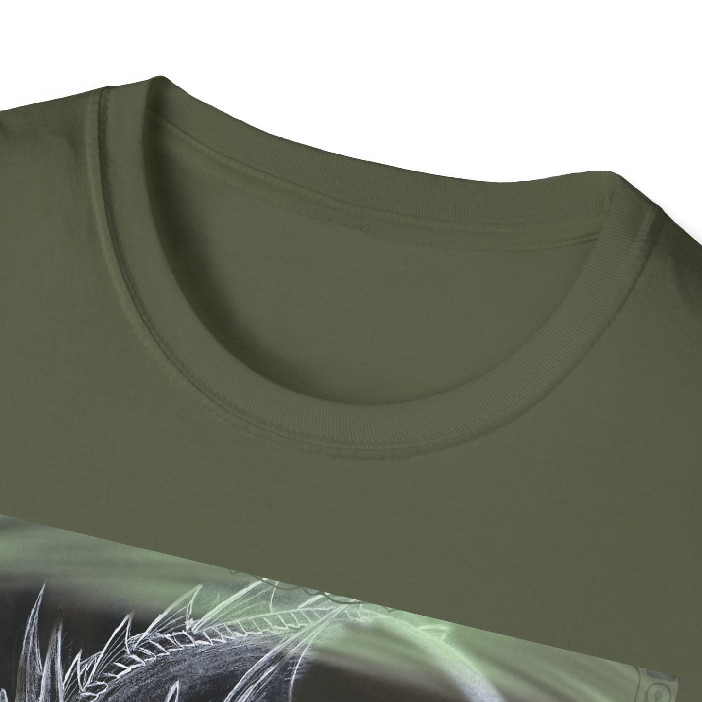 Dragon Skull T-Shirt — Gothic Fantasy Dragon Art Tee