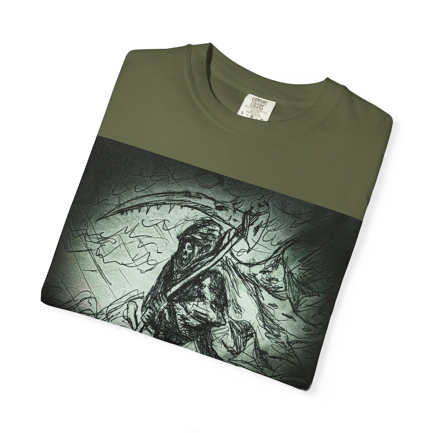 Grim Reaper Graphic T-Shirt for Halloween