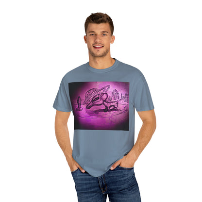 Alien Adventure Unisex T-Shirt - Garment-Dyed Graphic Tee