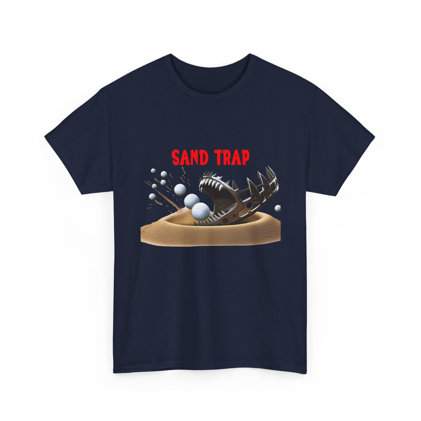 Funny Golf Sand Trap Unisex Tee, Par Tee Shirt, Gift for Golfers, Casual Wear, Sports T-Shirt, Golfing Humor