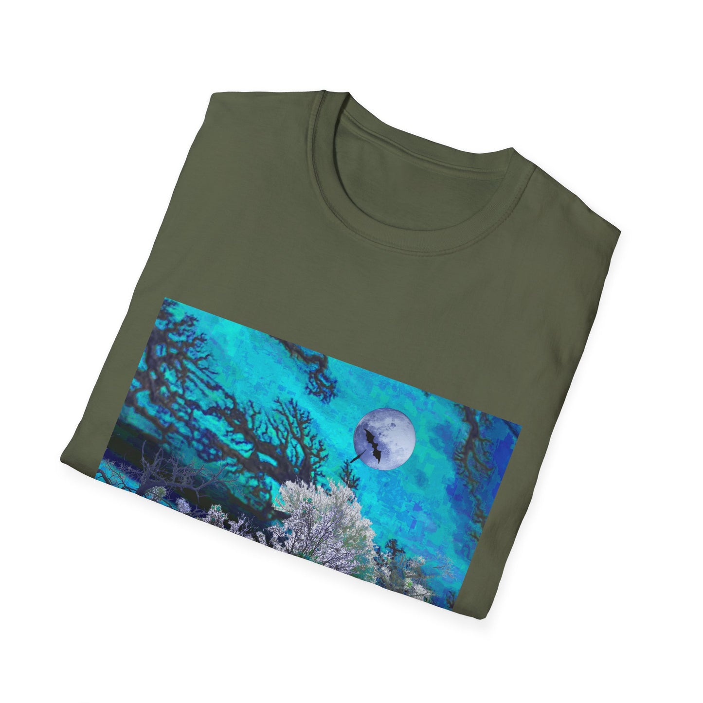 Scary Outdoor Path Halloween T-Shirt