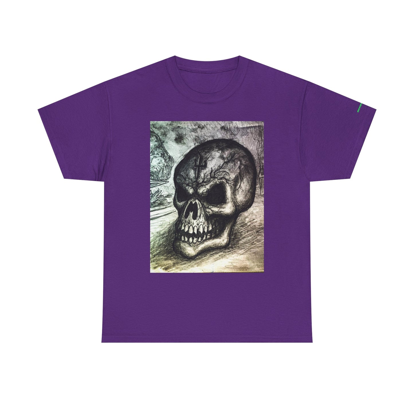 Skull Graphic Unisex Heavy Cotton Tee