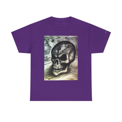 Skull Graphic Unisex Heavy Cotton Tee