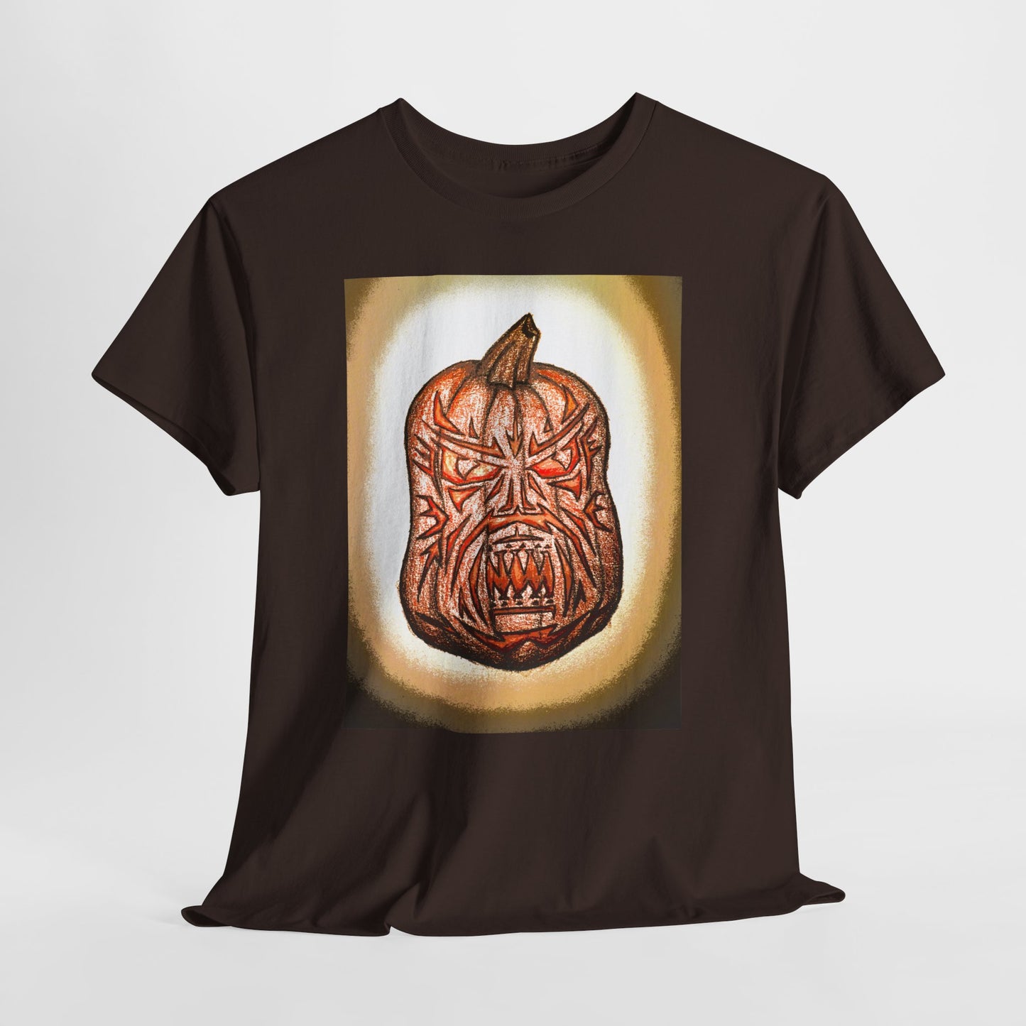 The Goth Pumpkin Unisex Heavy Cotton Tee