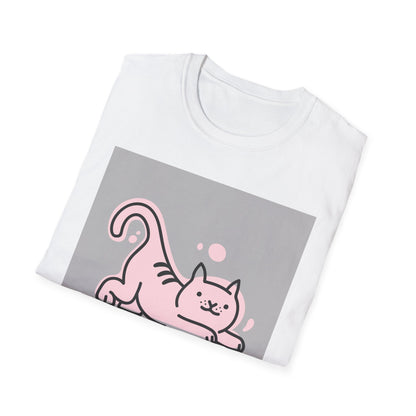 Cute Cat Themed T-Shirt, Unisex Softstyle Tee, Find Your Inner Purr, Pet Lover Gift, Cozy Casual Wear, Birthday Gift, Cat Owner Apparel