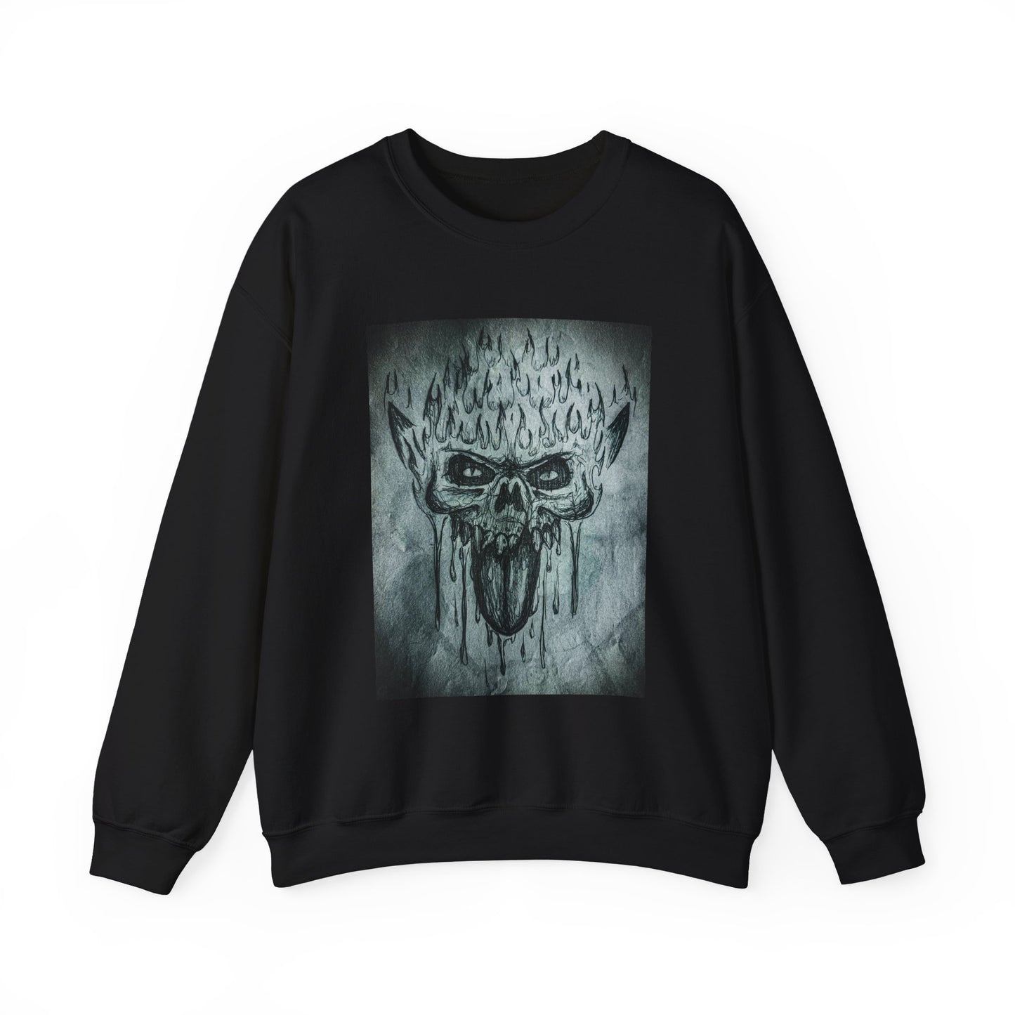 Skull Crewneck Sweatshirt