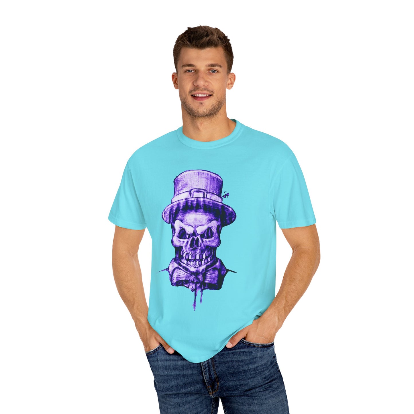 Skull Graphic T-Shirt for Men & Womens - Perfect for Halloween & Casual Wear