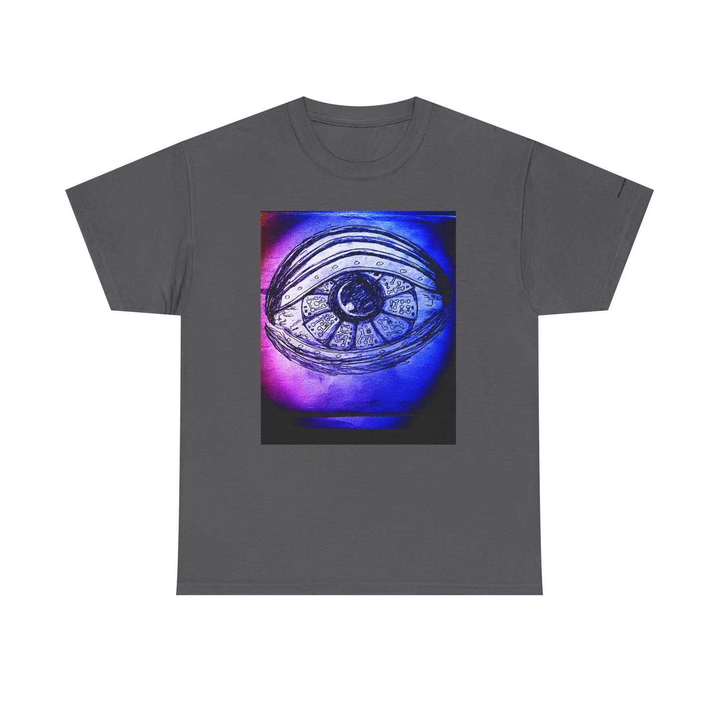 Mystic Eye Graphic Tee — Cosmic Third Eye Illustration T-Shirt