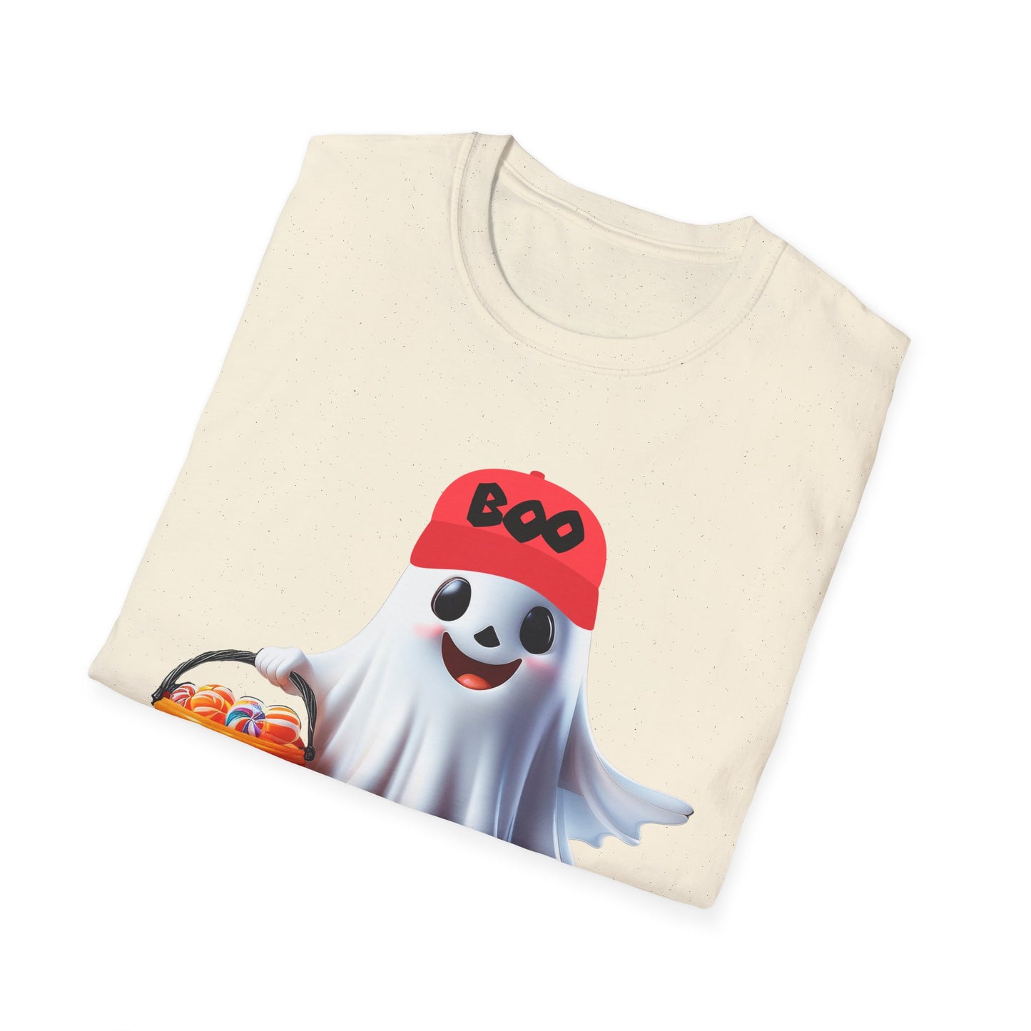 Fun Halloween Ghost T-Shirt, Boo Ghost Tee, Unisex Halloween Shirt, Cute Ghost Costume Top, Spooky Season Apparel