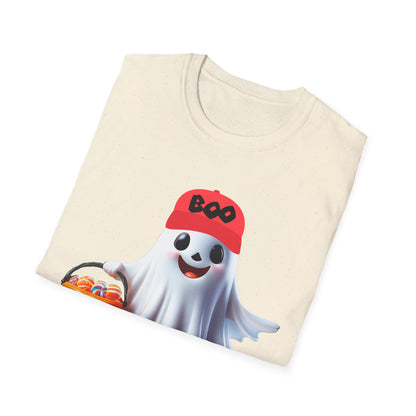 Fun Halloween Ghost T-Shirt, Boo Ghost Tee, Unisex Halloween Shirt, Cute Ghost Costume Top, Spooky Season Apparel