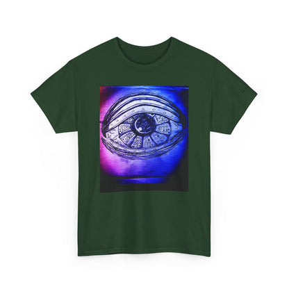 Mystic Eye Graphic Tee — Cosmic Third Eye Illustration T-Shirt