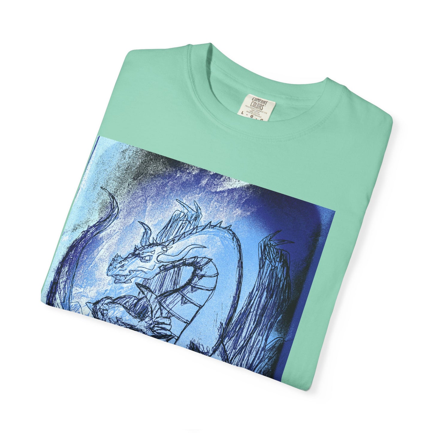 Dragon Artwork Unisex T-Shirt - Vibrant, Unique Design for Fantasy Lovers