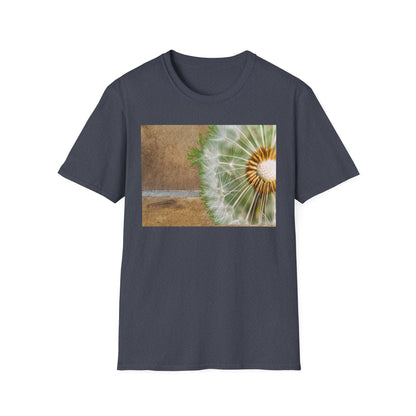 Boho Floral T-Shirt, Softstyle Unisex Tee, Casual Wear, Nature Lover Gift, Summer Outfit, Art Inspired Clothing