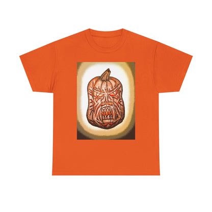 The Goth Pumpkin Unisex Heavy Cotton Tee