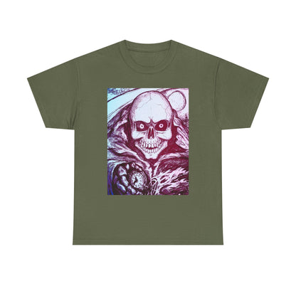 Grim Reaper Graphic Unisex Heavy Cotton Tee