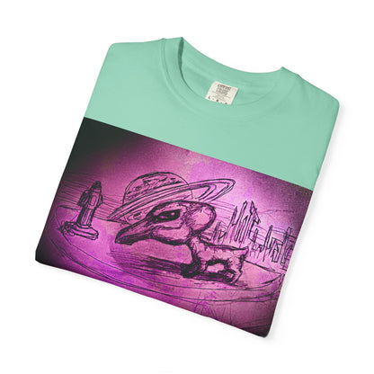 Alien Adventure Unisex T-Shirt - Garment-Dyed Graphic Tee