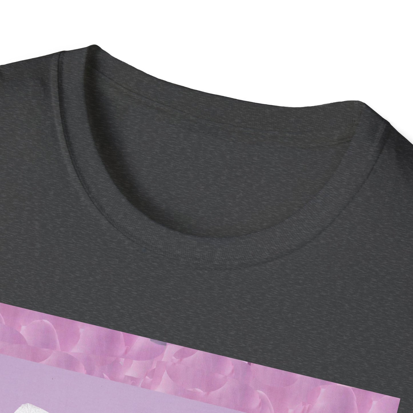 Pale Pink Flowers Abstract Unisex T-Shirt