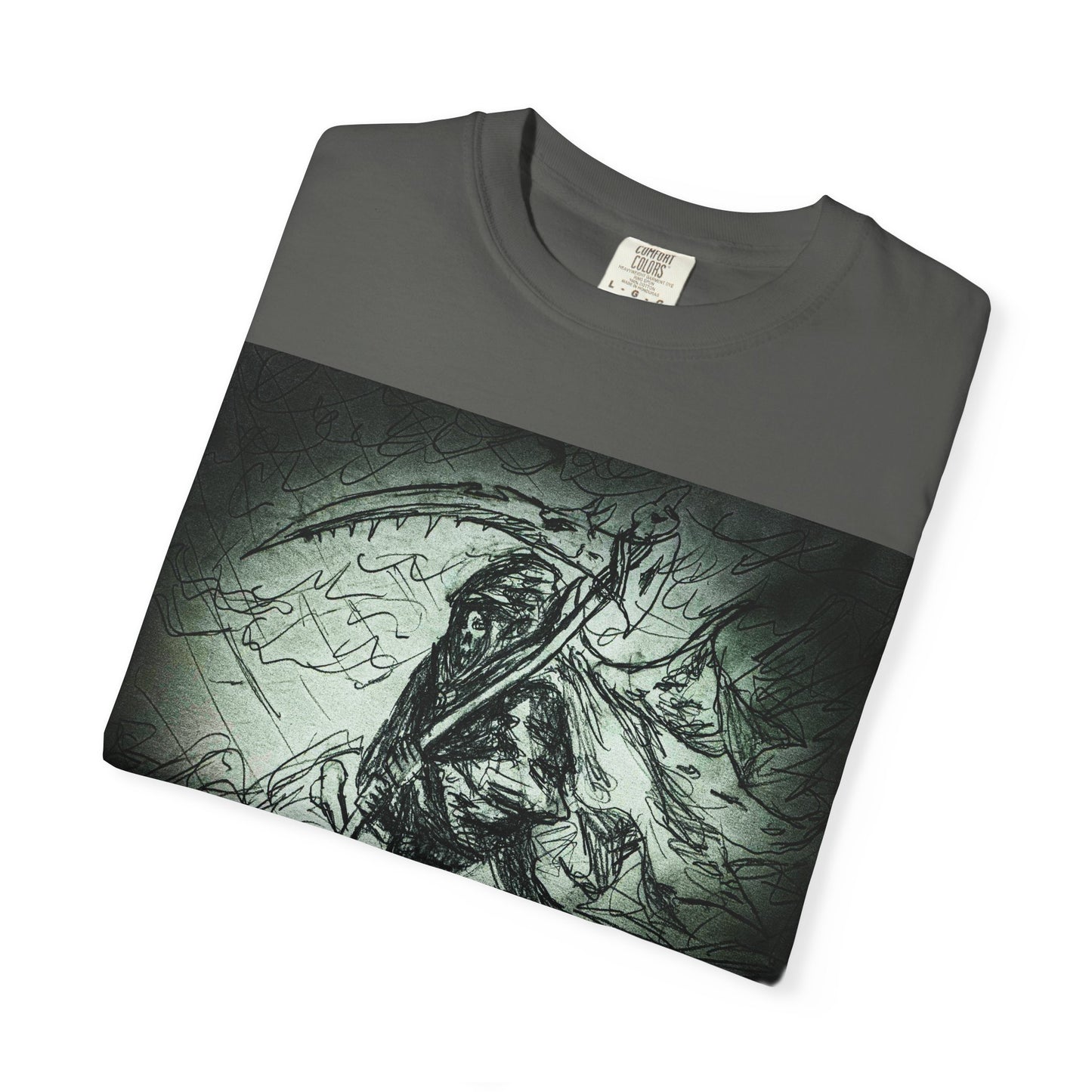 Grim Reaper Graphic T-Shirt for Halloween