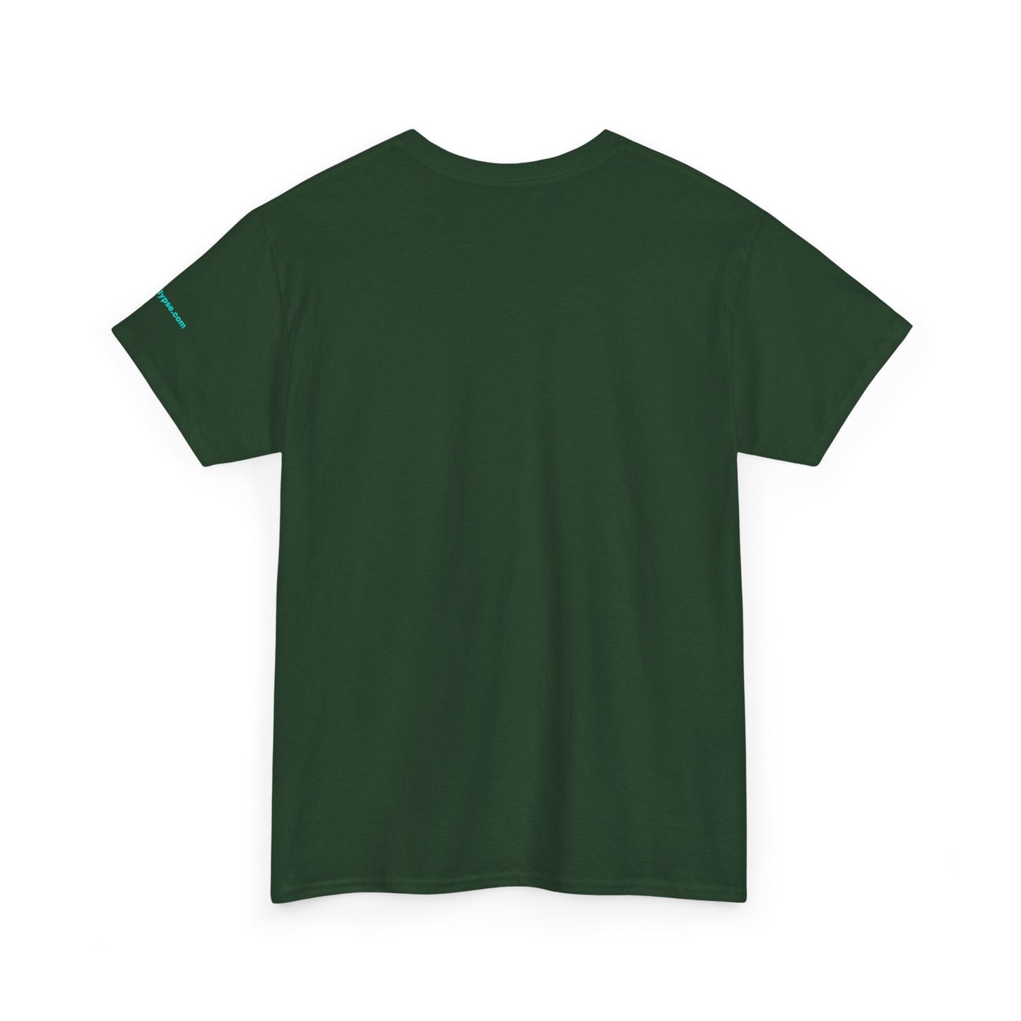Celtic Green Cross T-Shirt — Vibrant Celtic Knotwork Tee