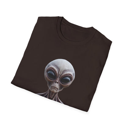 Alien Graphic Unisex T-Shirt | Casual Wear, Gift for Sci-Fi Fans, Birthday Surprise, Unique Statement T-Shirt