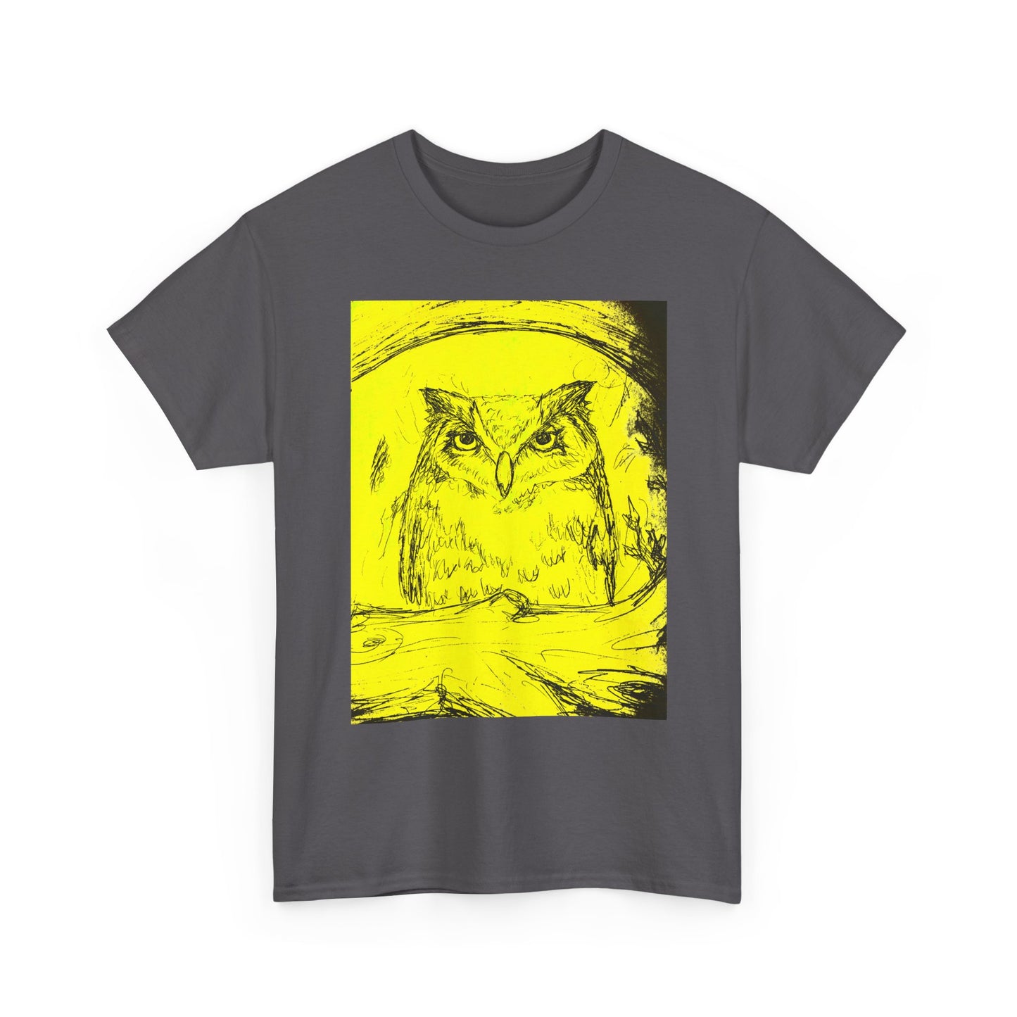 Fantasy Owl unisex  Heavy Cotton Tee