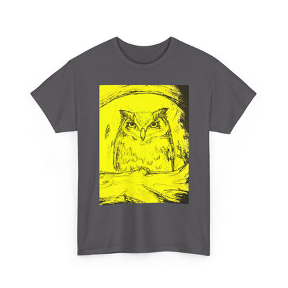 Fantasy Owl unisex  Heavy Cotton Tee