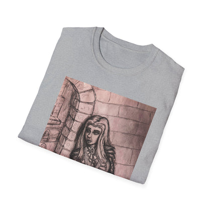 Fantasy Elf Warrior Unisex Softstyle T-Shirt
