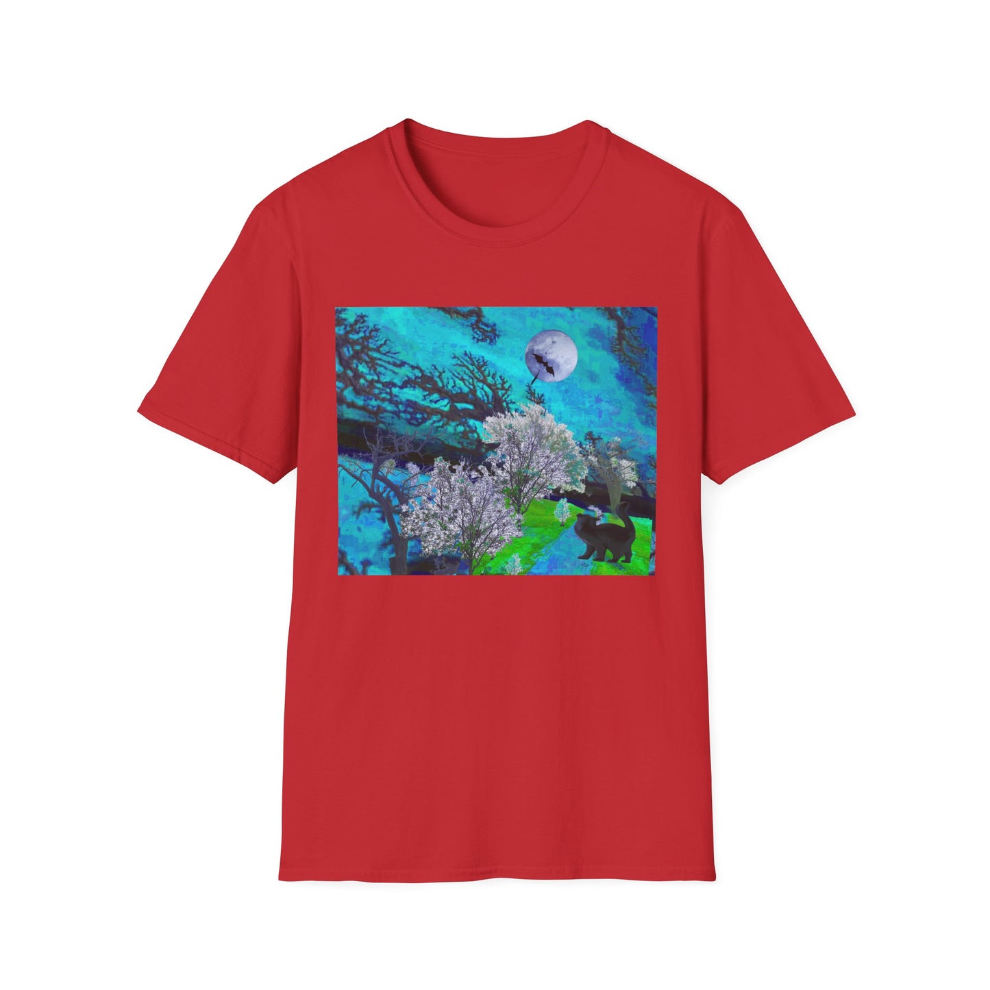 Scary Outdoor Path Halloween T-Shirt