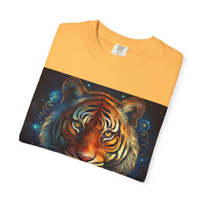 Chic Chinese Zodiac Tiger T-Shirt, Unisex Graphic Tee, Astrology Apparel, Zodiac Fashion, Year of the Tiger Shirt