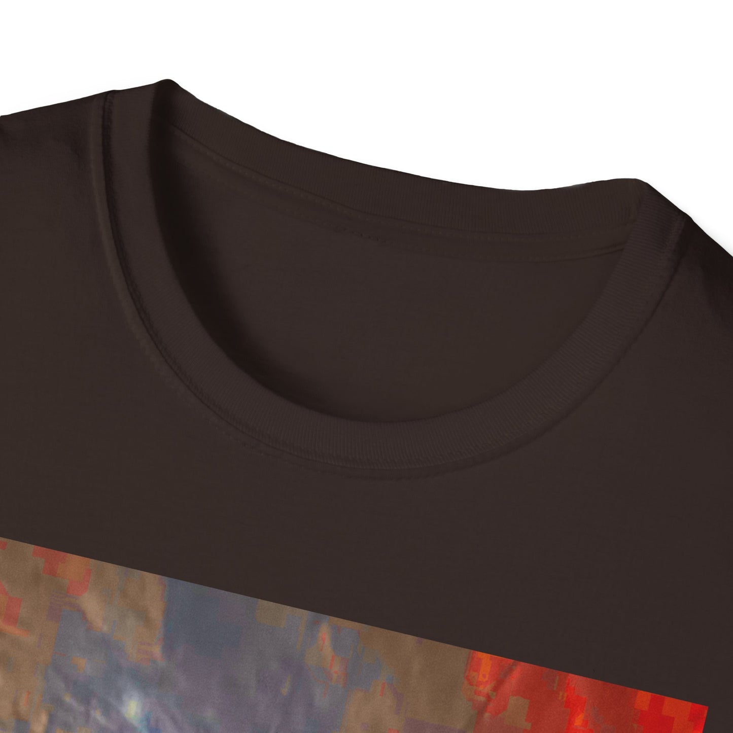 Vibrant Adventure motorcycle T-Shirt | Unisex Softstyle Tee, Casual Streetwear, Trendy Graphic Top, Unique Gift for Travelers, Colorful Artwork Shirt