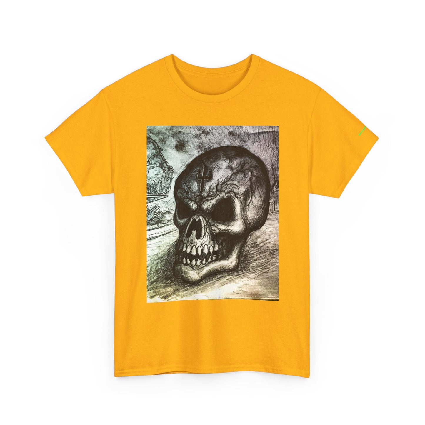 Skull Graphic Unisex Heavy Cotton Tee