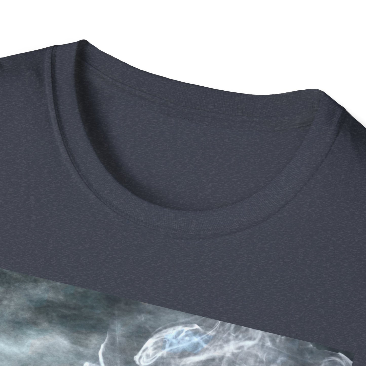 Eerie Skull Graphic T-Shirt for Dark Aesthetic Lovers, Unisex Casual Wear, Halloween Tee, Alternative Fashion