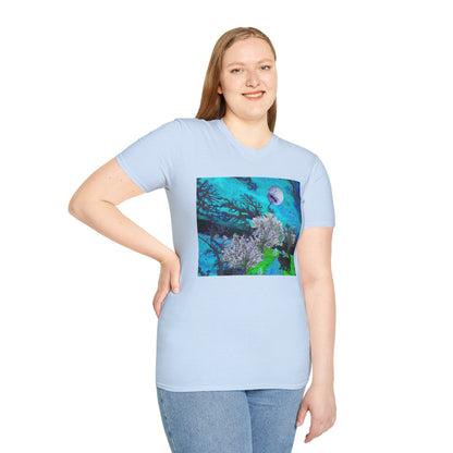 Scary Outdoor Path Halloween T-Shirt