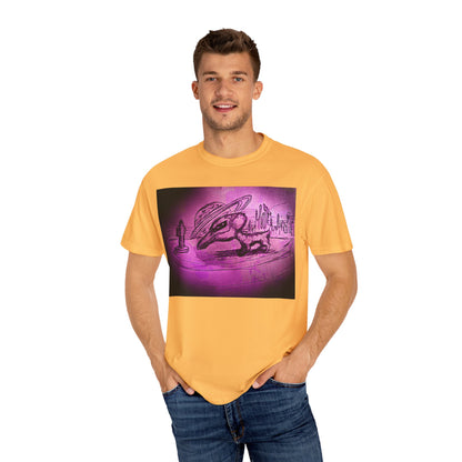 Alien Adventure Unisex T-Shirt - Garment-Dyed Graphic Tee