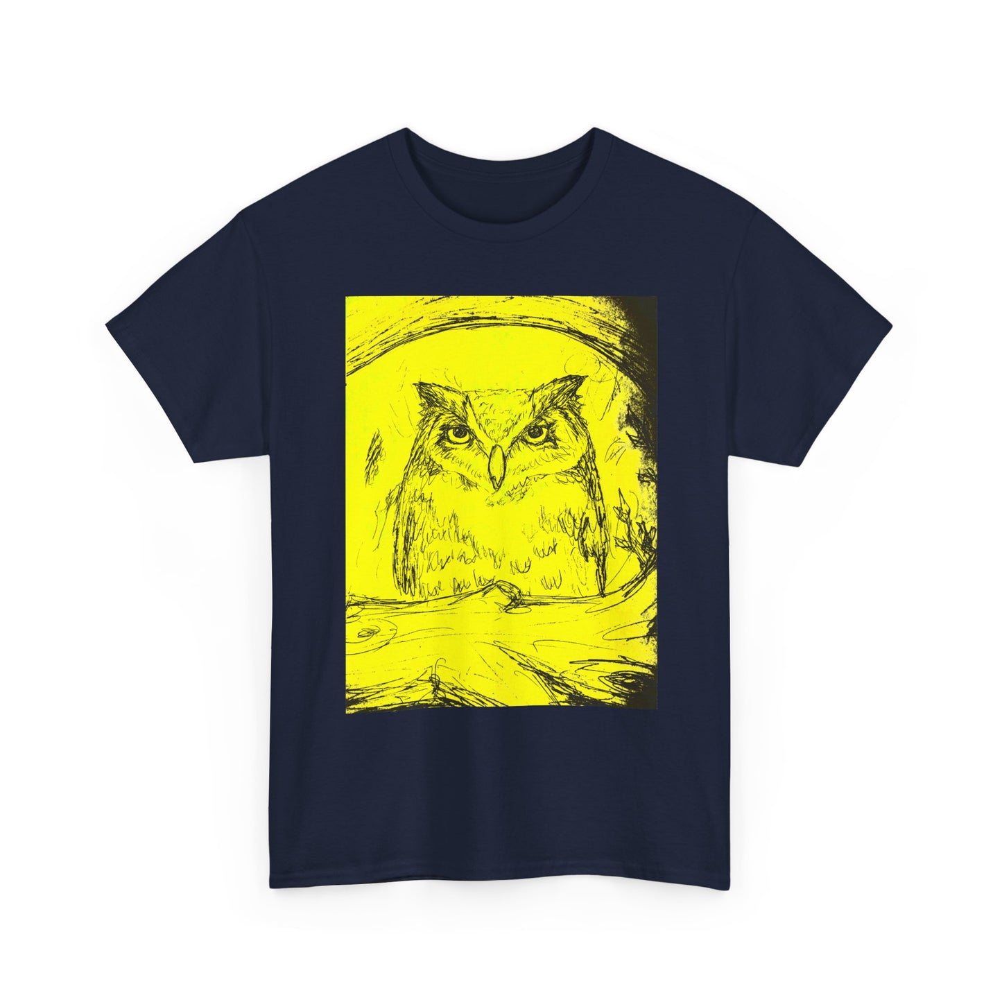 Fantasy Owl unisex  Heavy Cotton Tee